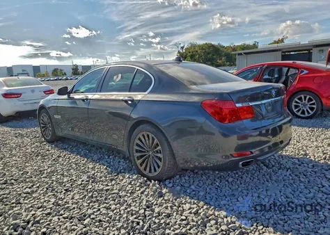 2012 BMW 740 I from USA, damaged, VIN WBAKA4C56CC613406
